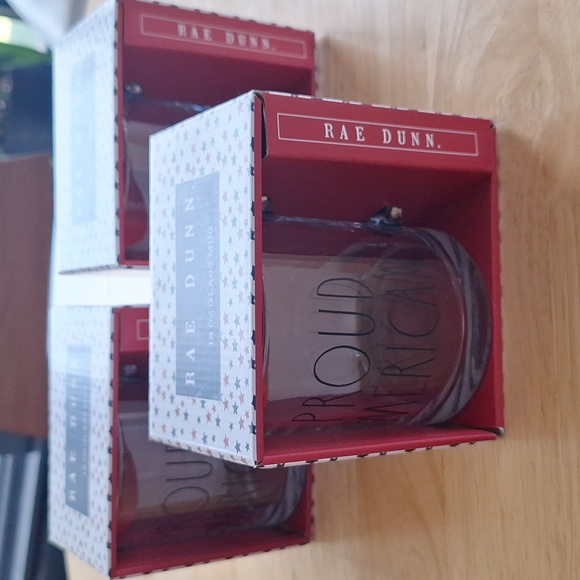 🇺🇸 Rae Dunn Proud American clear glass mug. New! - Picture 7 of 7